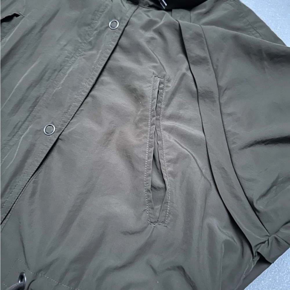 Free People Wind swept jacket size MEDIUM Wild sage green LIKE NU - Picture 14 of 15